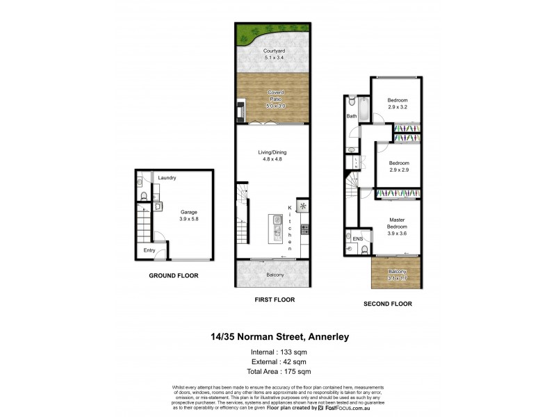 14/35 Norman Street, Annerley QLD 4103 Floorplan