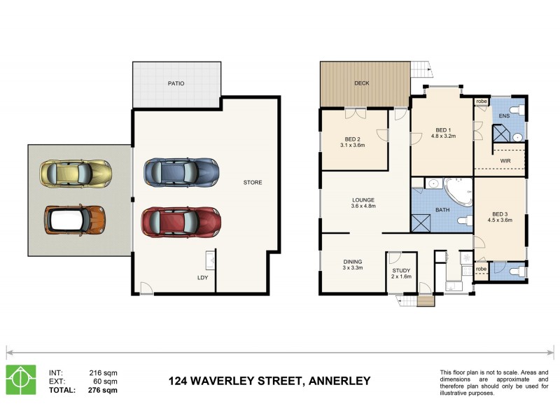 124 Waverley Street, Annerley QLD 4103 Floorplan