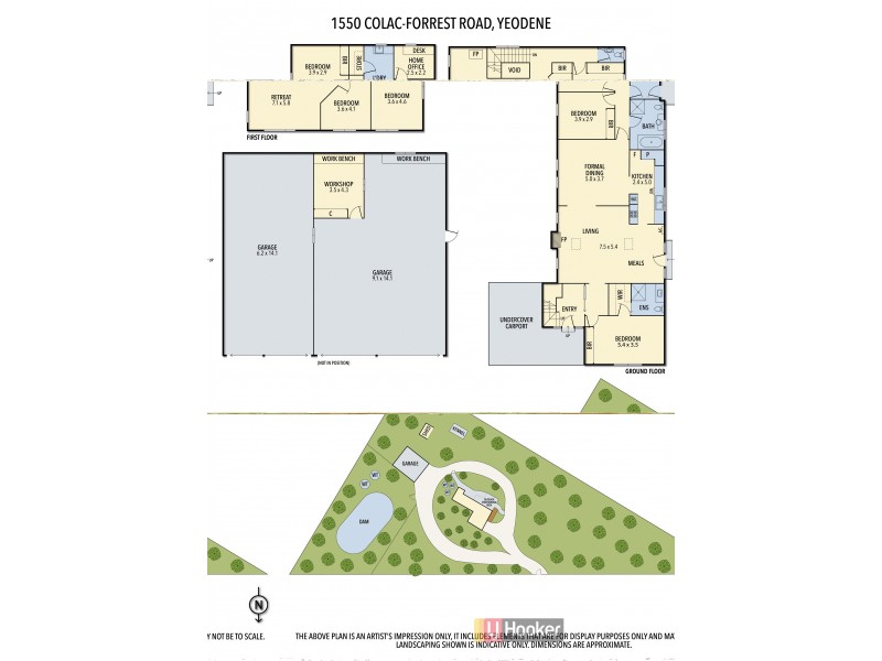 1550 Colac-Forrest Road, Yeodene VIC 3249 Floorplan