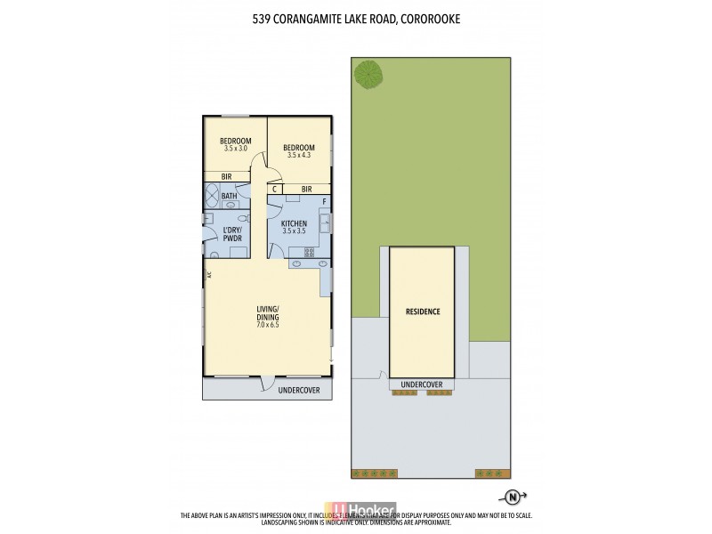 539 Corangamite Lake Road, Cororooke VIC 3254 Floorplan