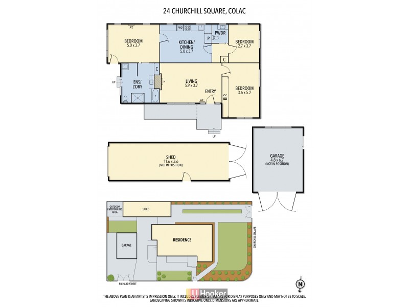 24 Churchill Square, Colac VIC 3250 Floorplan
