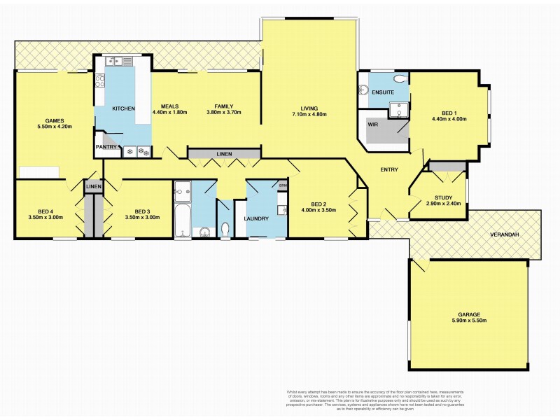25 Roseneath Road, Warncoort VIC 3243 Floorplan