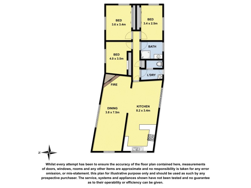 26 Ross Street, Colac VIC 3250 Floorplan