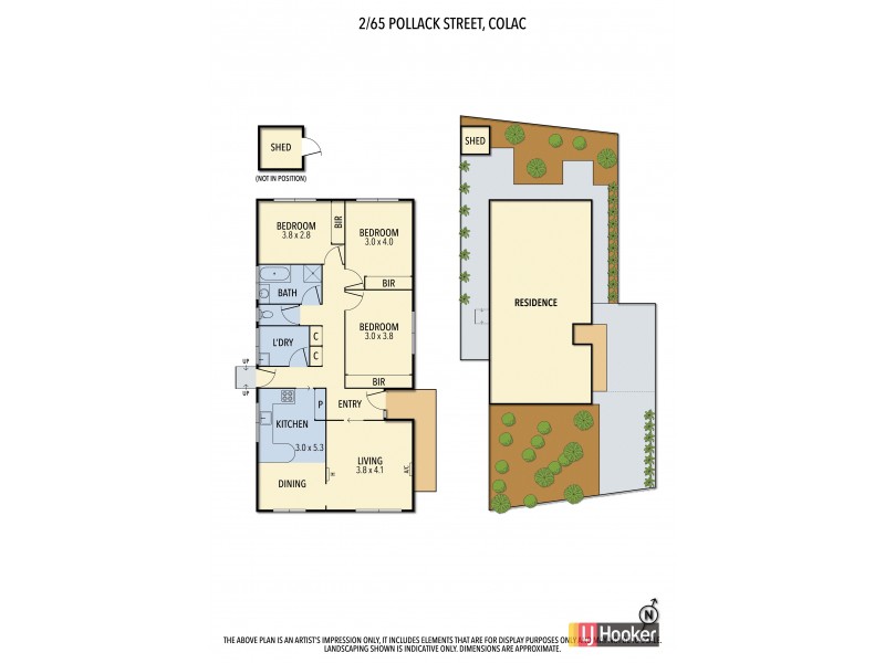 2/65 Pollack Street, Colac VIC 3250 Floorplan