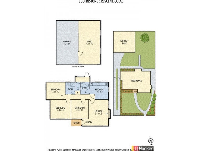 3 Johnstone Cresent, Colac VIC 3250 Floorplan