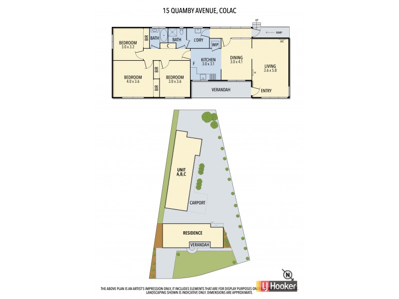 15 Quamby Avenue, Colac VIC 3250 Floorplan