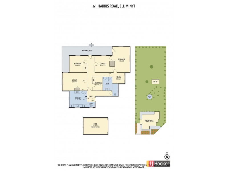 61 Harris Rd, Elliminyt VIC 3250 Floorplan