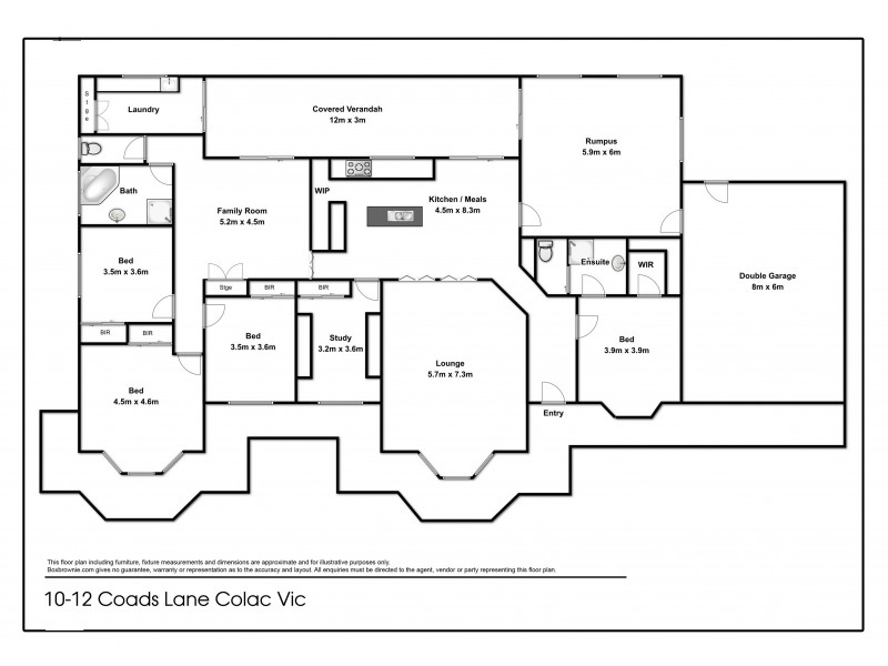 10-12 Coads Lane, Colac VIC 3250 Floorplan