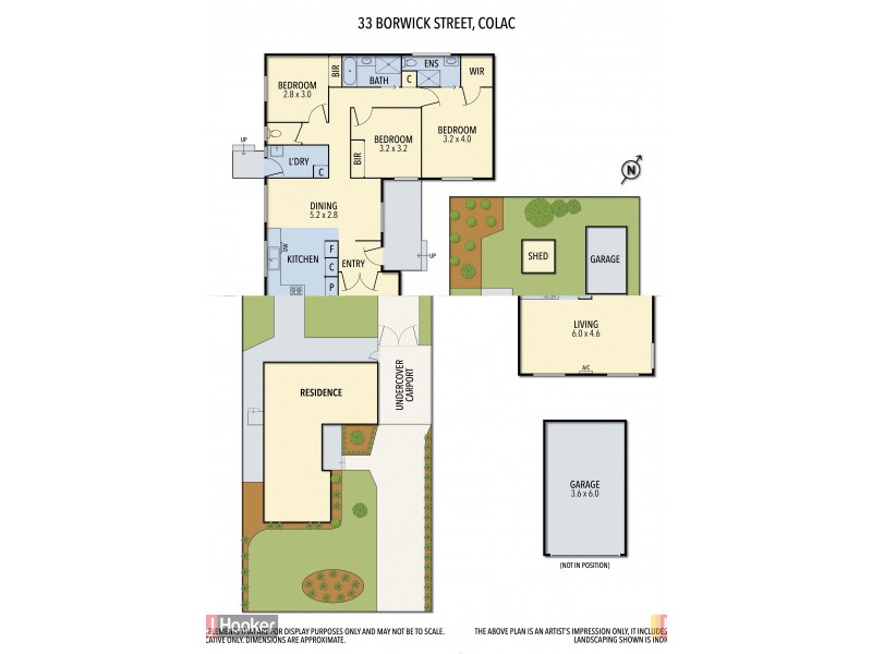 33 Borwick Street, Colac VIC 3250 Floorplan