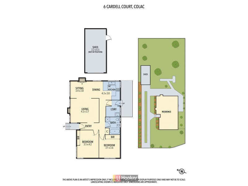 6 Cardell Court, Colac VIC 3250 Floorplan