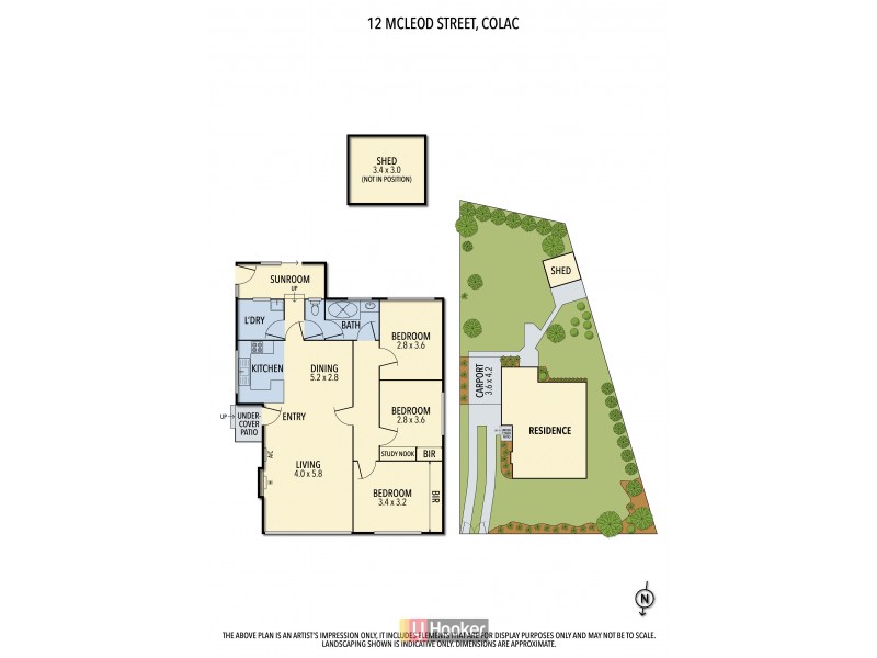 12 McLeod Street, Colac VIC 3250 Floorplan