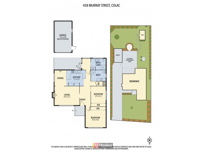 458 Murray Street, Colac VIC 3250 Floorplan