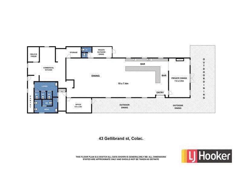 43 Gellibrand Street, Colac VIC 3250 Floorplan