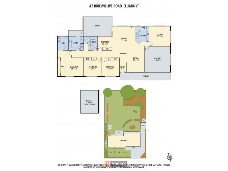 43 Irrewillipe Road, Elliminyt VIC 3250 Floorplan
