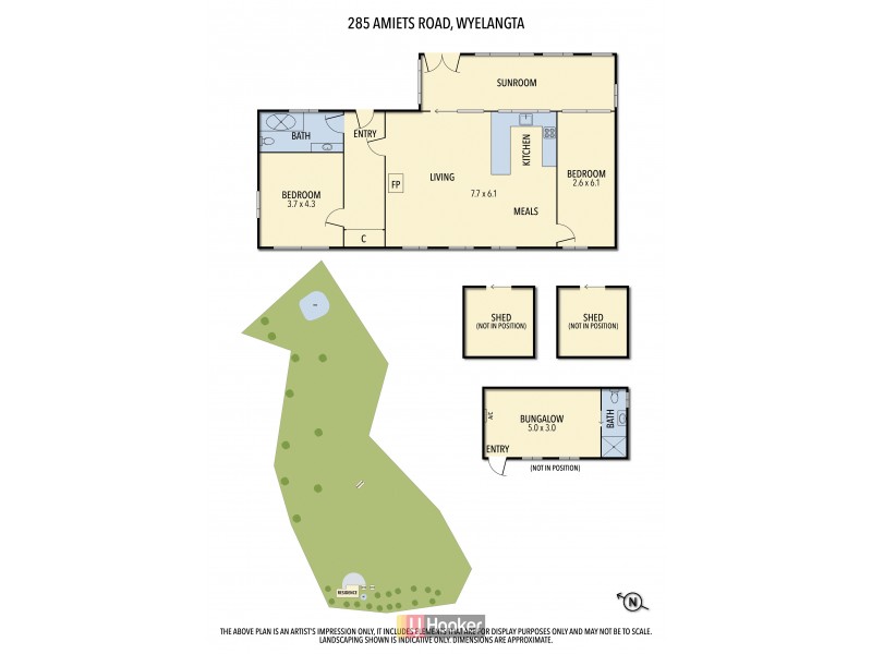 285 Ameits Track, Wyelangta VIC 3237 Floorplan