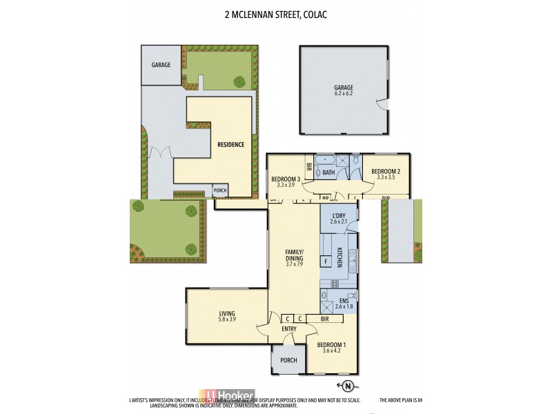 2 McLennan Street, Colac VIC 3250 Floorplan