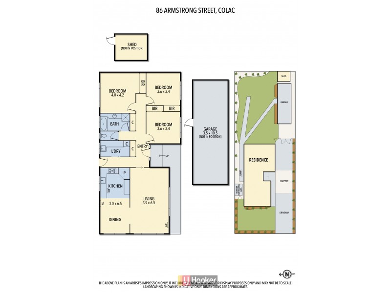 86 Armstrong Street, Colac VIC 3250 Floorplan