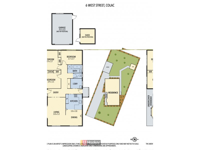 6 West Street, Colac VIC 3250 Floorplan