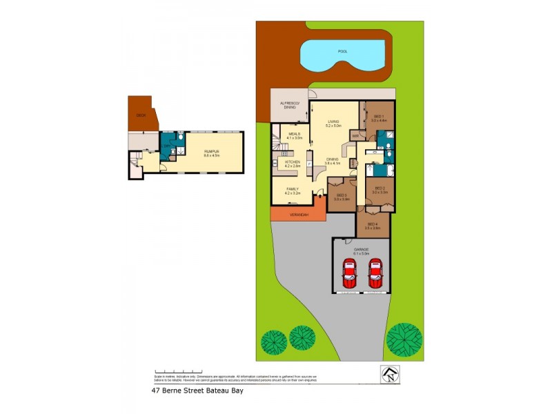 19 Hilltop Street, Bateau Bay NSW 2261 Floorplan