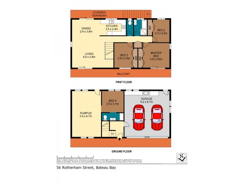 56 Rotherham Street, Bateau Bay NSW 2261 Floorplan