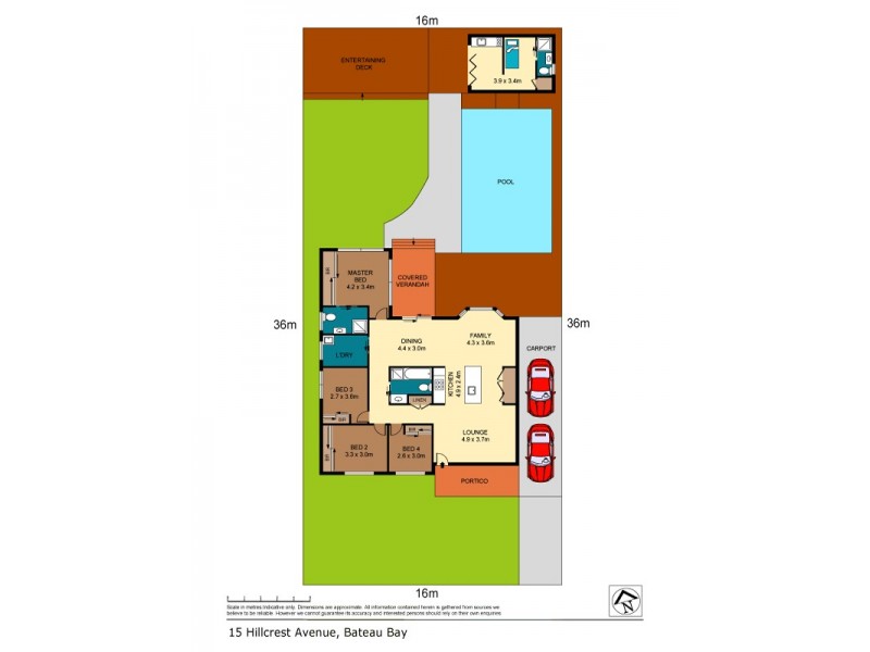 15 Hillcrest Avenue, Bateau Bay NSW 2261 Floorplan