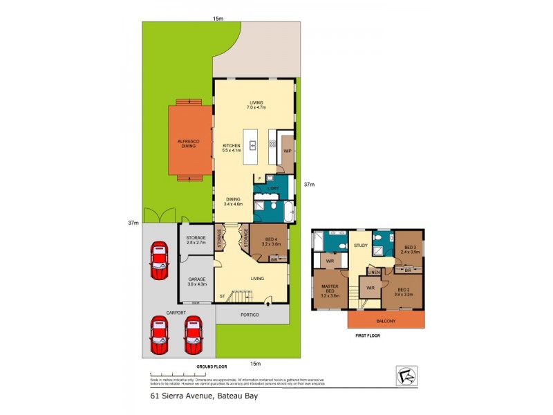 61 Sierra Avenue, Bateau Bay NSW 2261 Floorplan