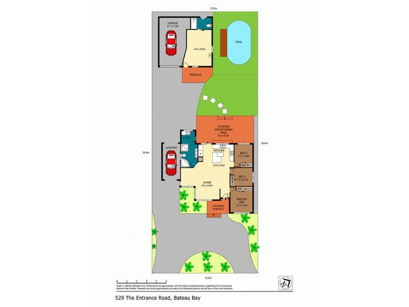 529 The Entrance Road, Bateau Bay NSW 2261 Floorplan