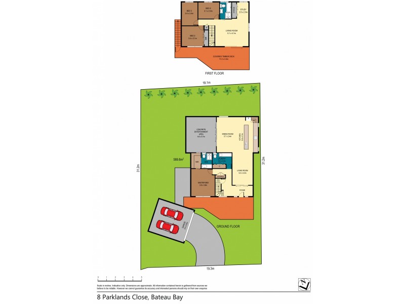 8 Parklands Close, Bateau Bay NSW 2261 Floorplan