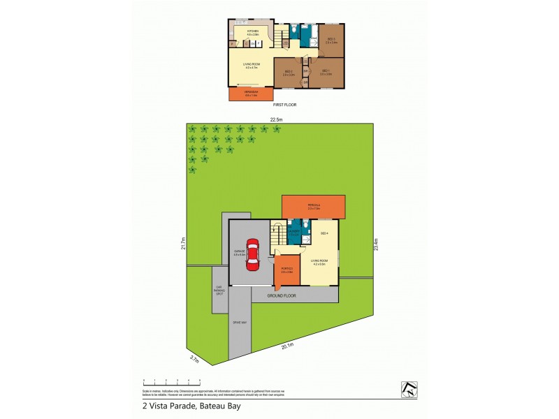2 Vista Parade, Bateau Bay NSW 2261 Floorplan