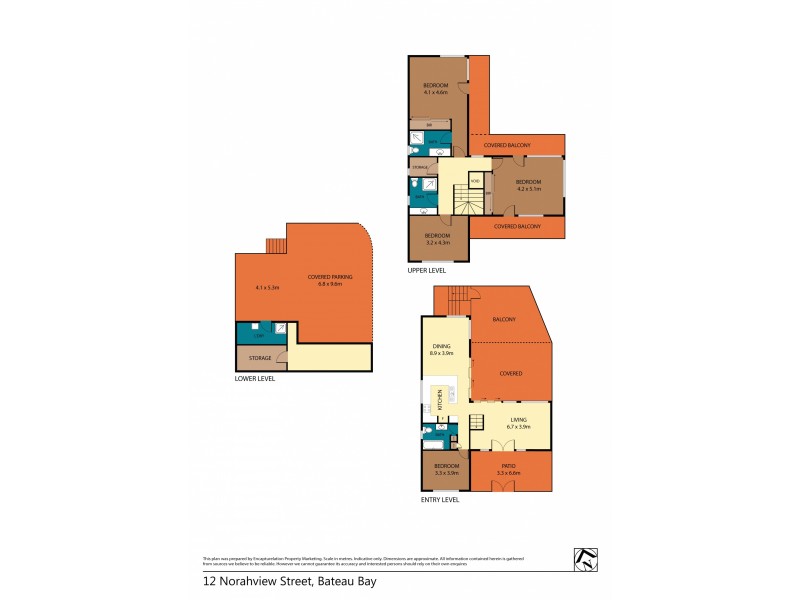 12 Norahview Street, Bateau Bay NSW 2261 Floorplan