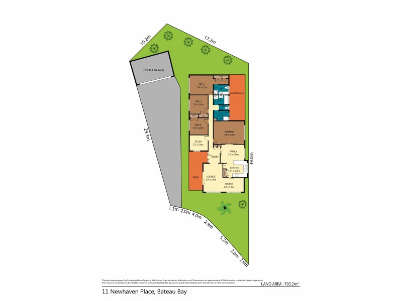 11 Newhaven Place, Bateau Bay NSW 2261 Floorplan