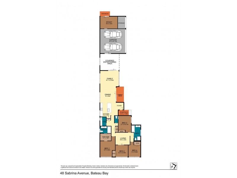 48 Sabrina Avenue, Bateau Bay NSW 2261 Floorplan