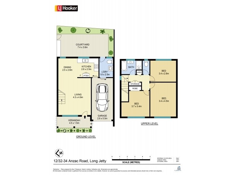 12/32-34 Anzac Road, Long Jetty NSW 2261 Floorplan