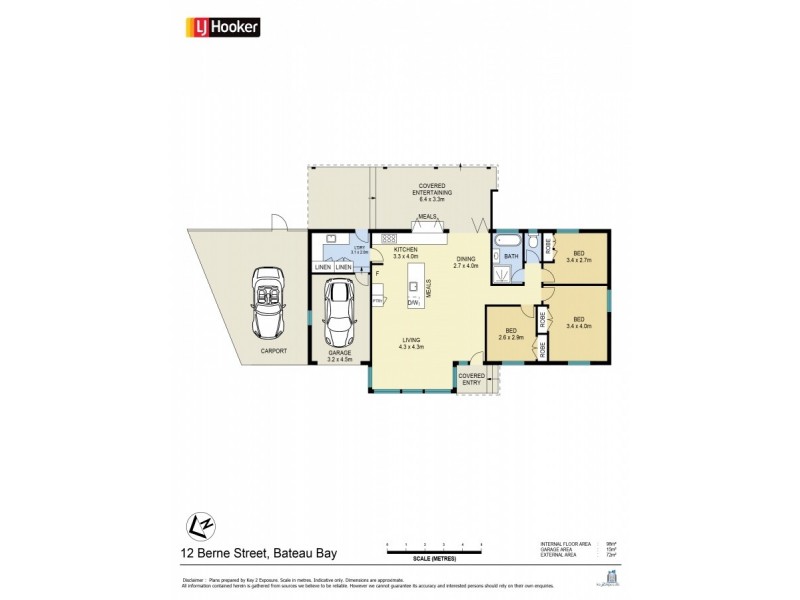 12 Berne Street, Bateau Bay NSW 2261 Floorplan
