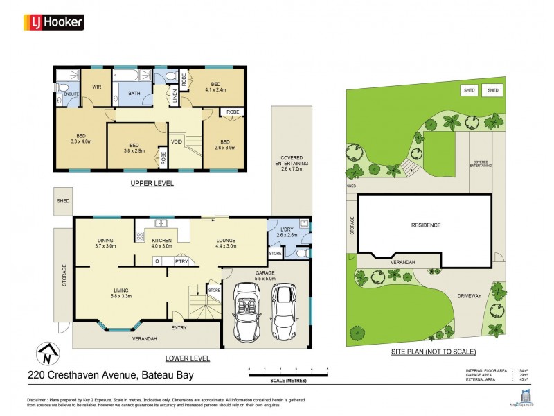 220 Cresthaven Avenue, Bateau Bay NSW 2261 Floorplan