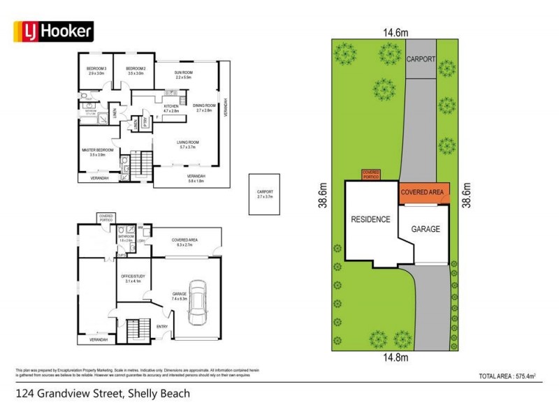 124 Grandview Street, Shelly Beach NSW 2261 Floorplan