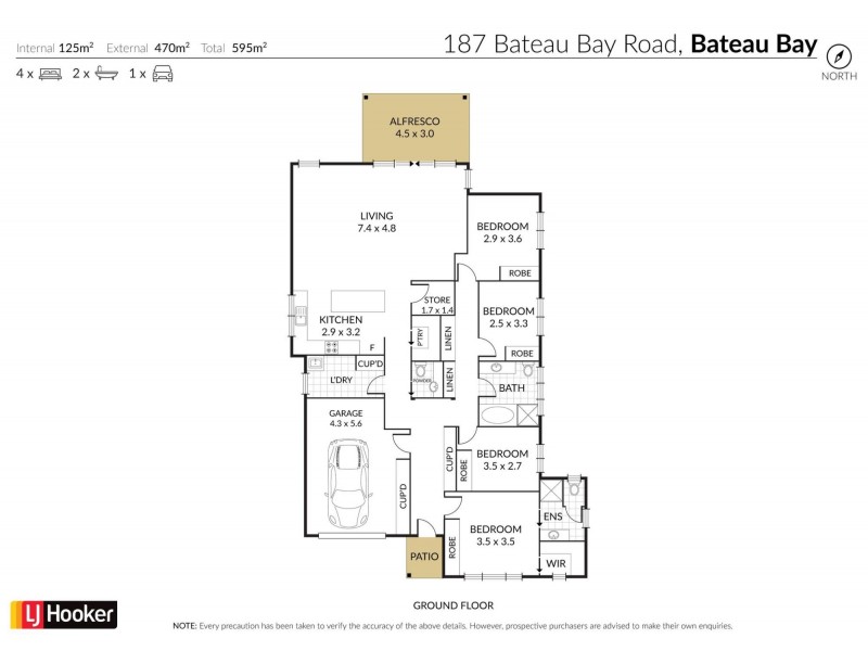 187 Bateau Bay Road, Bateau Bay NSW 2261 Floorplan