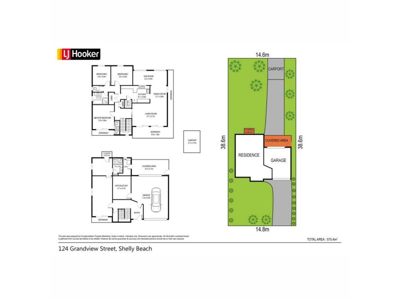 124 Grandview Street, Shelly Beach NSW 2261 Floorplan