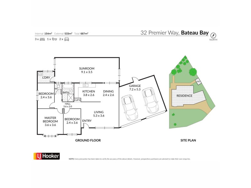 32 Premier Way, Bateau Bay NSW 2261 Floorplan
