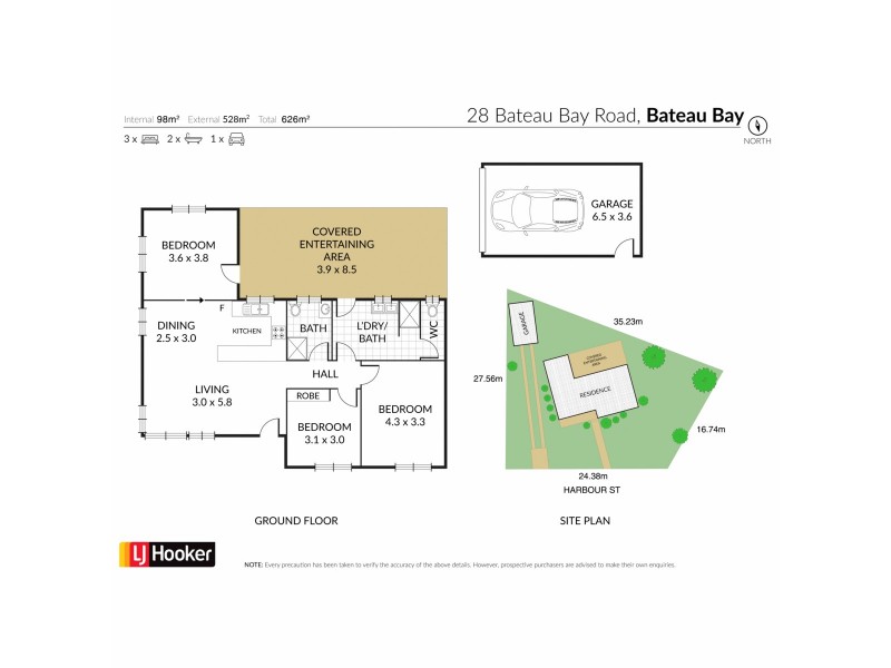 28 Bateau Bay Road, Bateau Bay NSW 2261 Floorplan