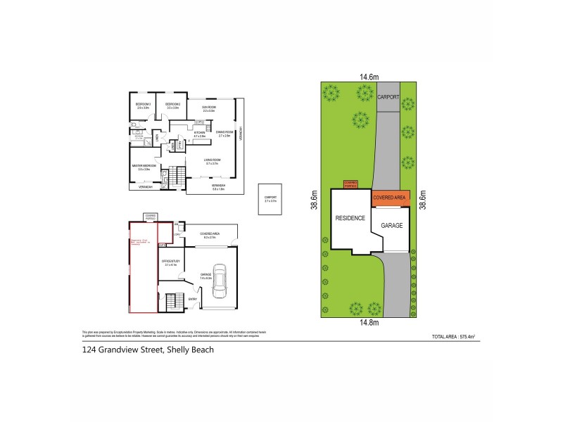 124 Grandview Street, Shelly Beach NSW 2261 Floorplan
