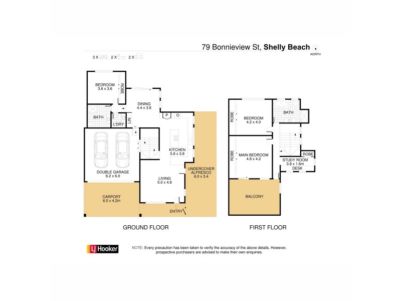79 Bonnieview Street, Shelly Beach NSW 2261 Floorplan