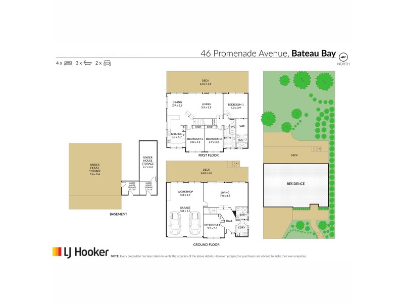 46 Promenade Avenue, Bateau Bay NSW 2261 Floorplan