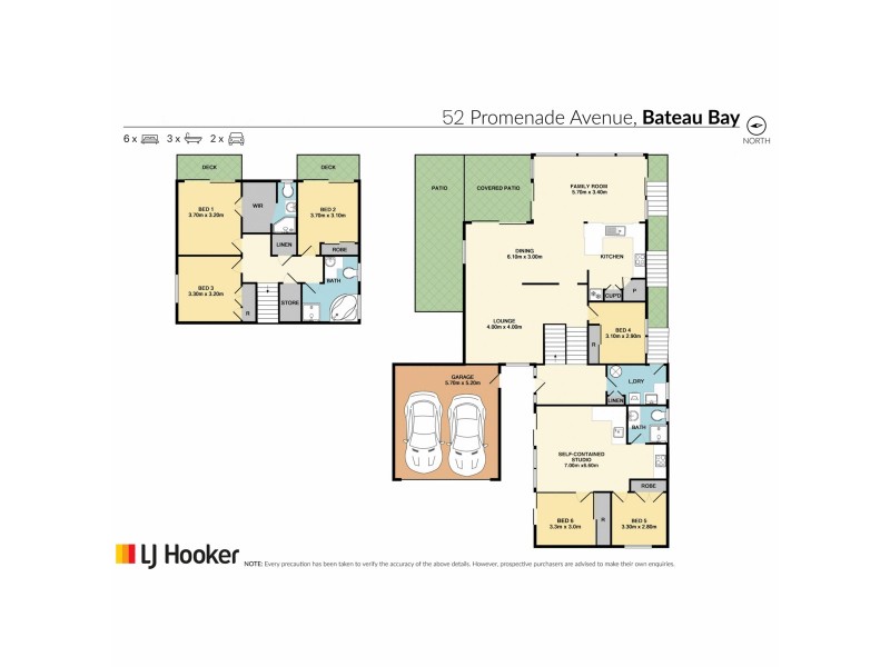52 Promenade Avenue, Bateau Bay NSW 2261 Floorplan