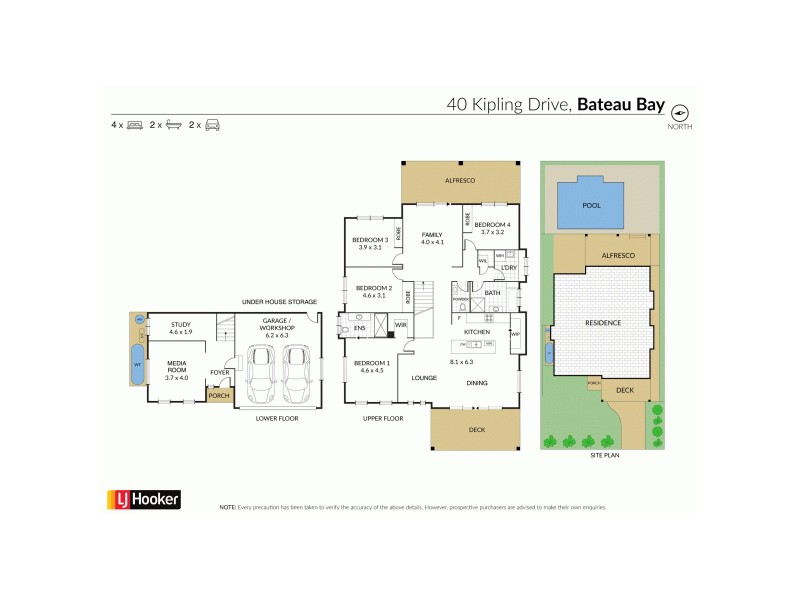40 Kipling Drive, Bateau Bay NSW 2261 Floorplan