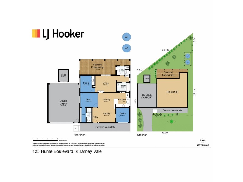 125 Hume Boulevard, Killarney Vale NSW 2261 Floorplan