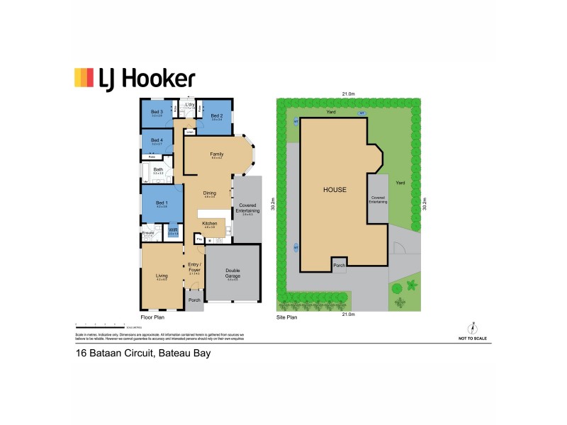 16 Bataan Circuit, Bateau Bay NSW 2261 Floorplan