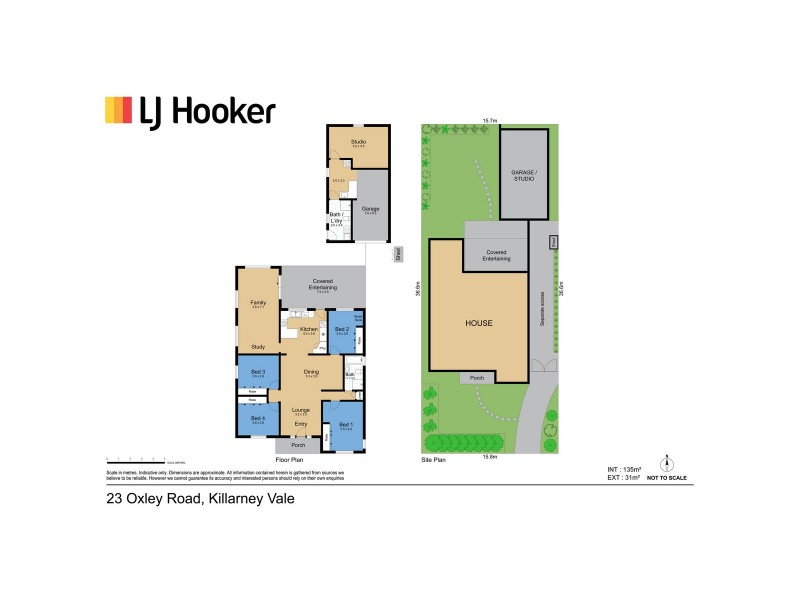 23 Oxley Road, Killarney Vale NSW 2261 Floorplan