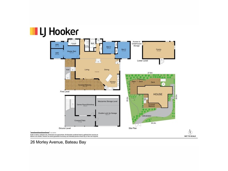 26 Morley Avenue, Bateau Bay NSW 2261 Floorplan