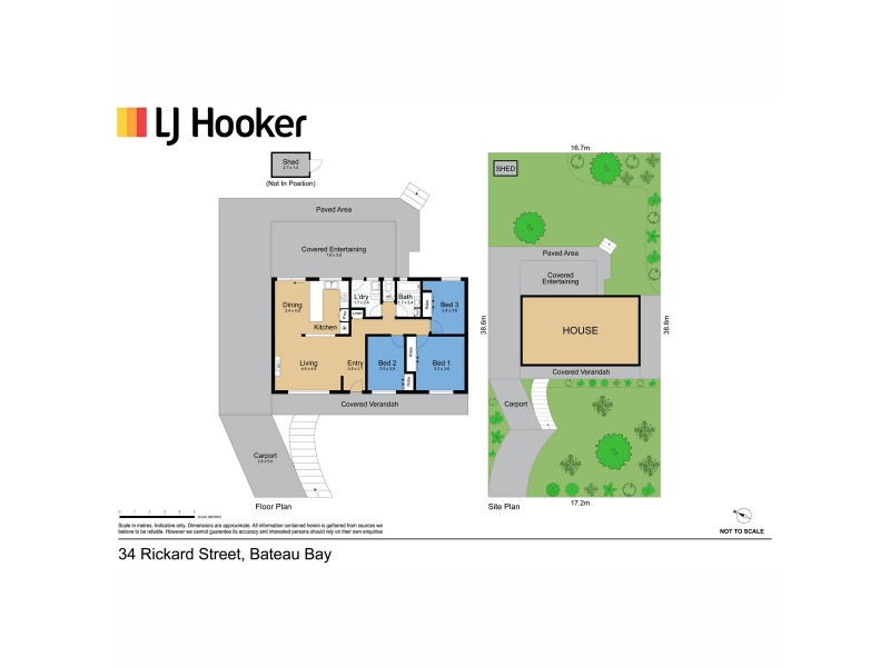 34 Rickard Street, Bateau Bay NSW 2261 Floorplan